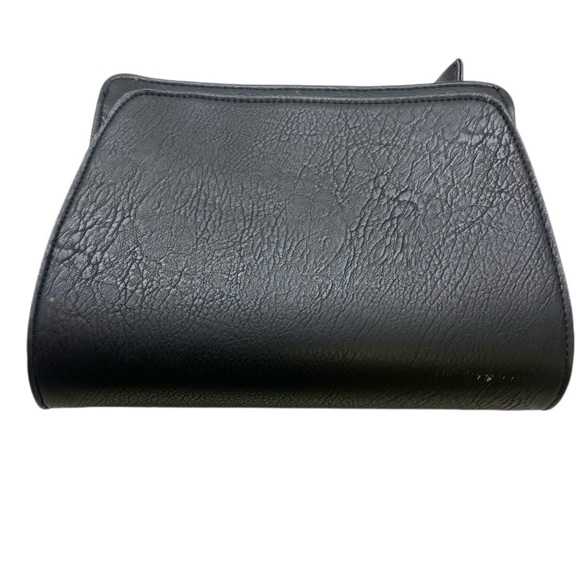 Enzo Angolini Clutch Handbag - Black & Red - Picture 2 of 8